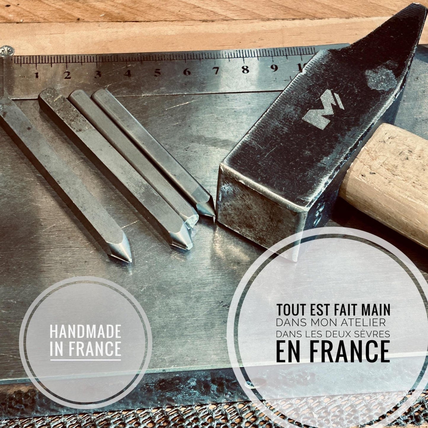 Médaille d'Identité pour Chien, Médaille Identité Personnalisable, Médaille en Cuivre pour Chien