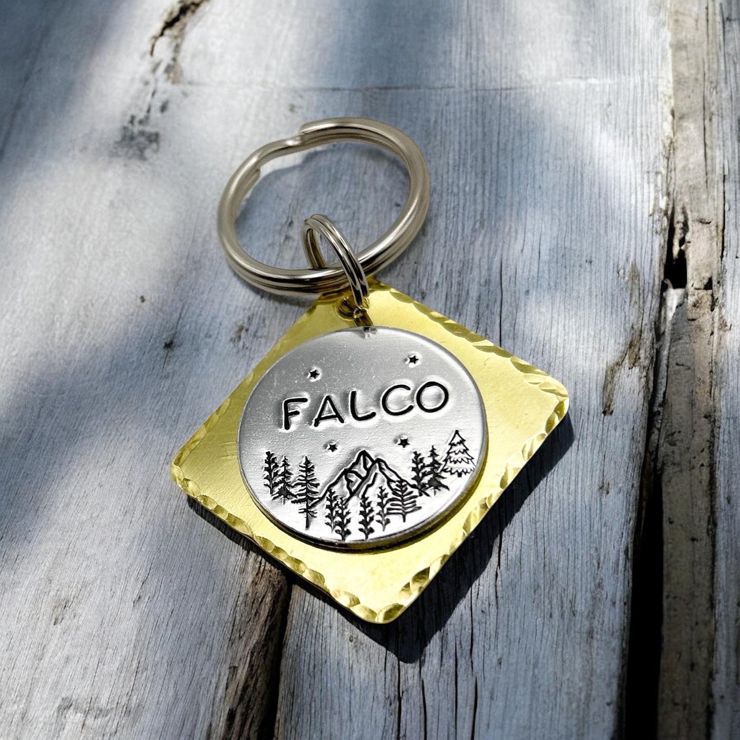 Personalized Dog Tag, Engraved Tag, Brass Tag