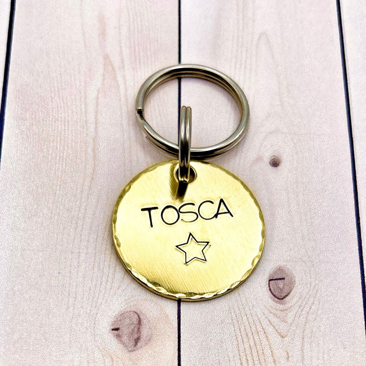 Dog ID Tag, Customizable ID Tag, Engraved Dog Tag