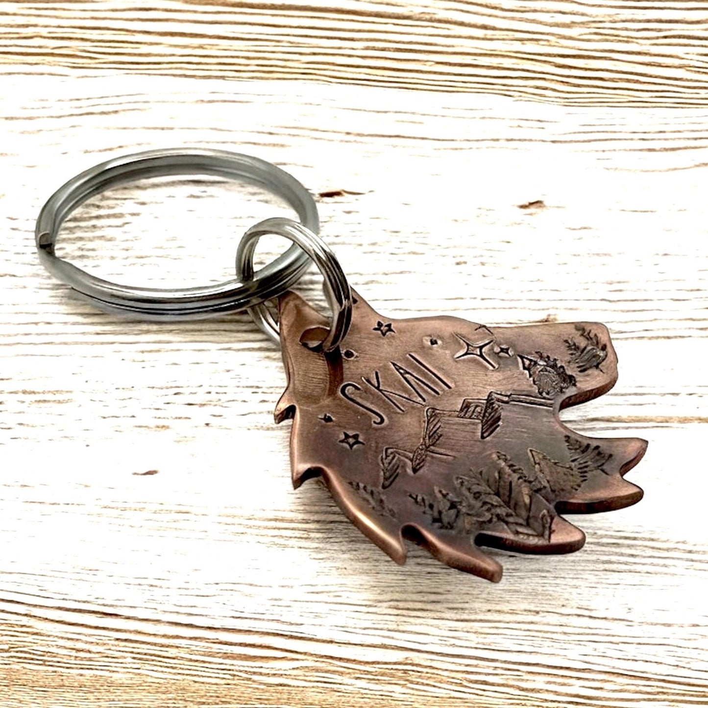Personalized Dog Tag, Wolf Head Dog Tag