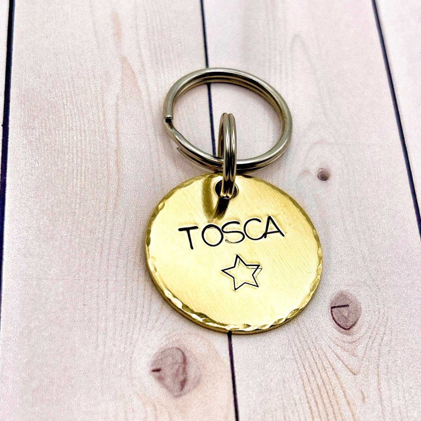 Dog ID Tag, Customizable ID Tag, Engraved Dog Tag