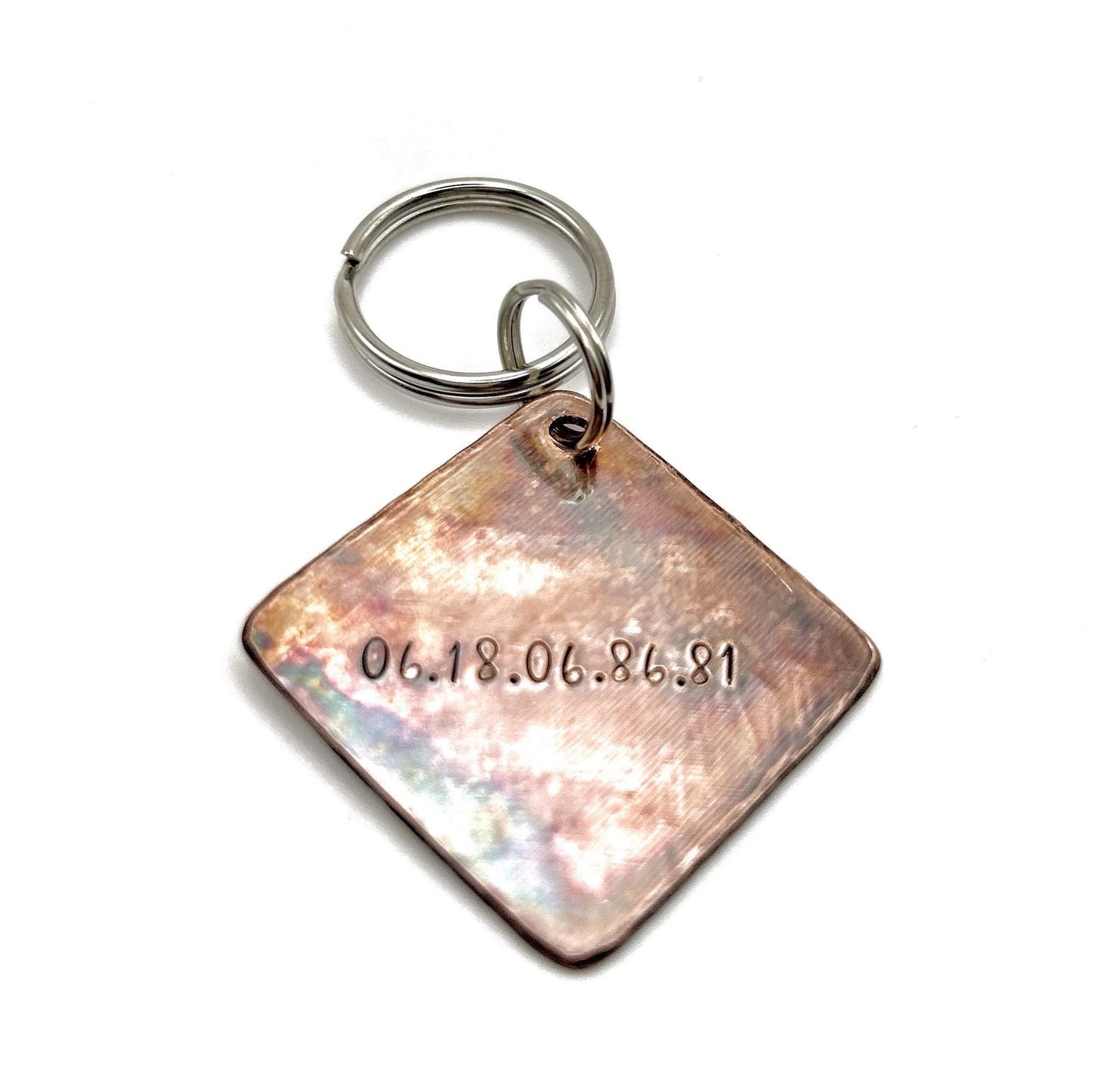 Copper Dog Tag, Customizable Dog Tag, Handmade, Personalized Dog Tag