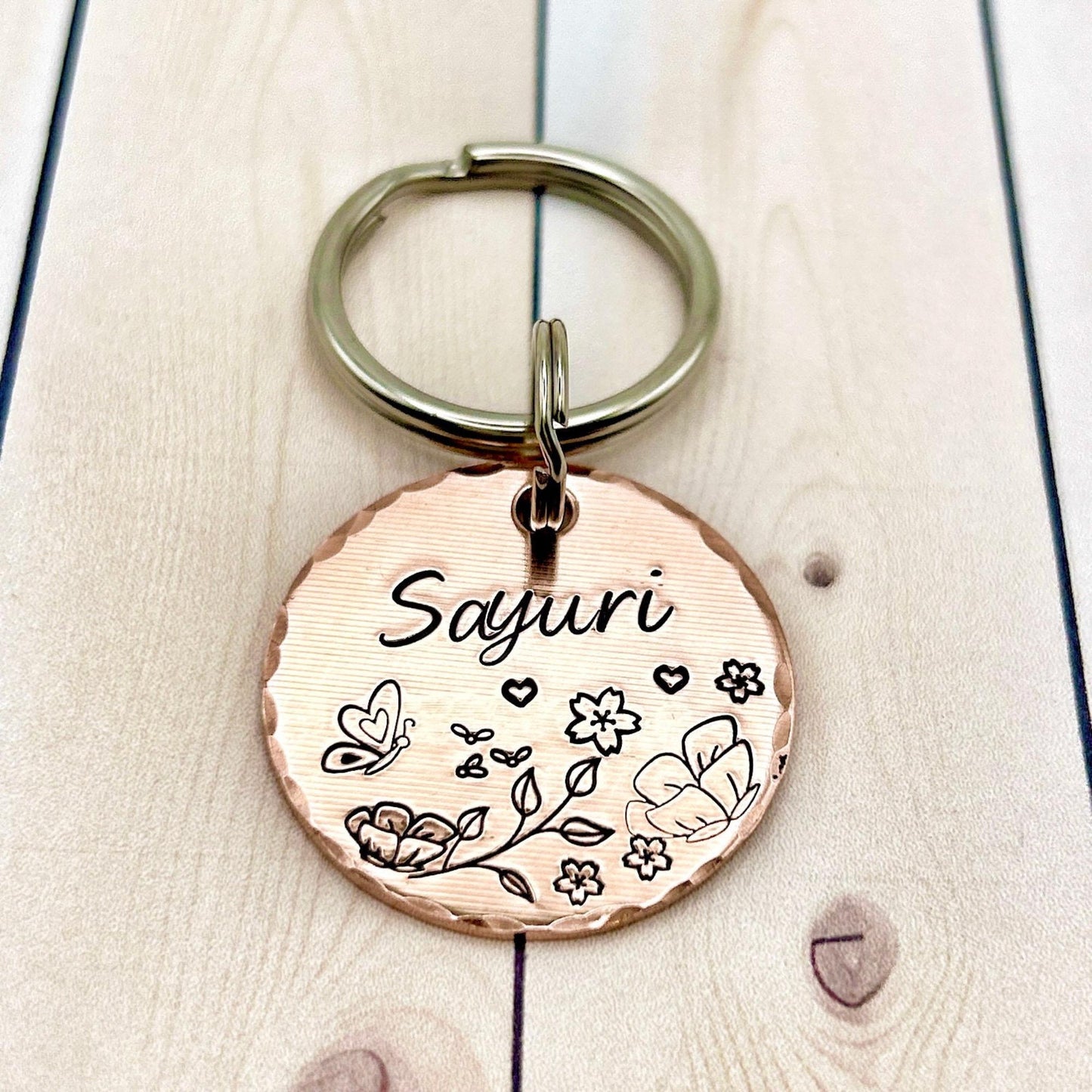 Dog ID Tag, Customizable Dog Tag, Copper Dog Tag