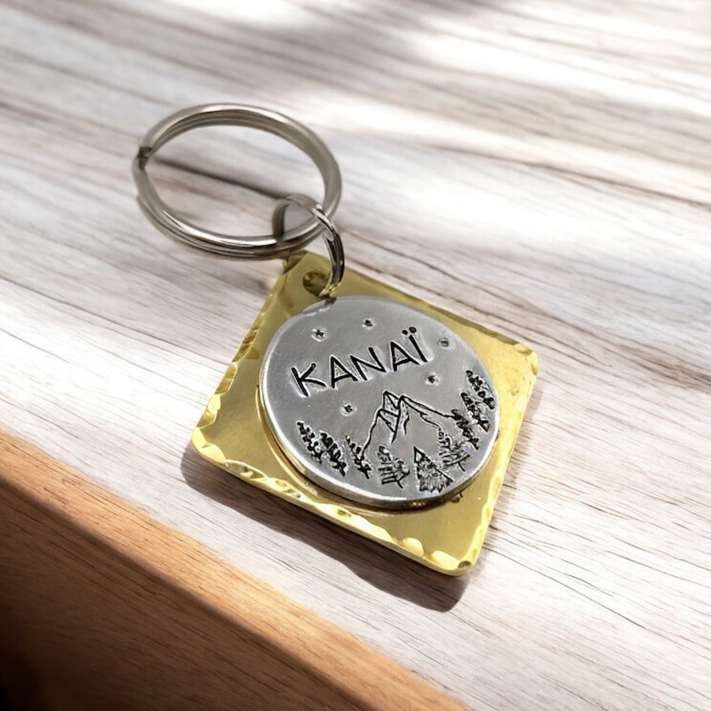 Personalized Dog Tag, Engraved Tag, Brass Tag