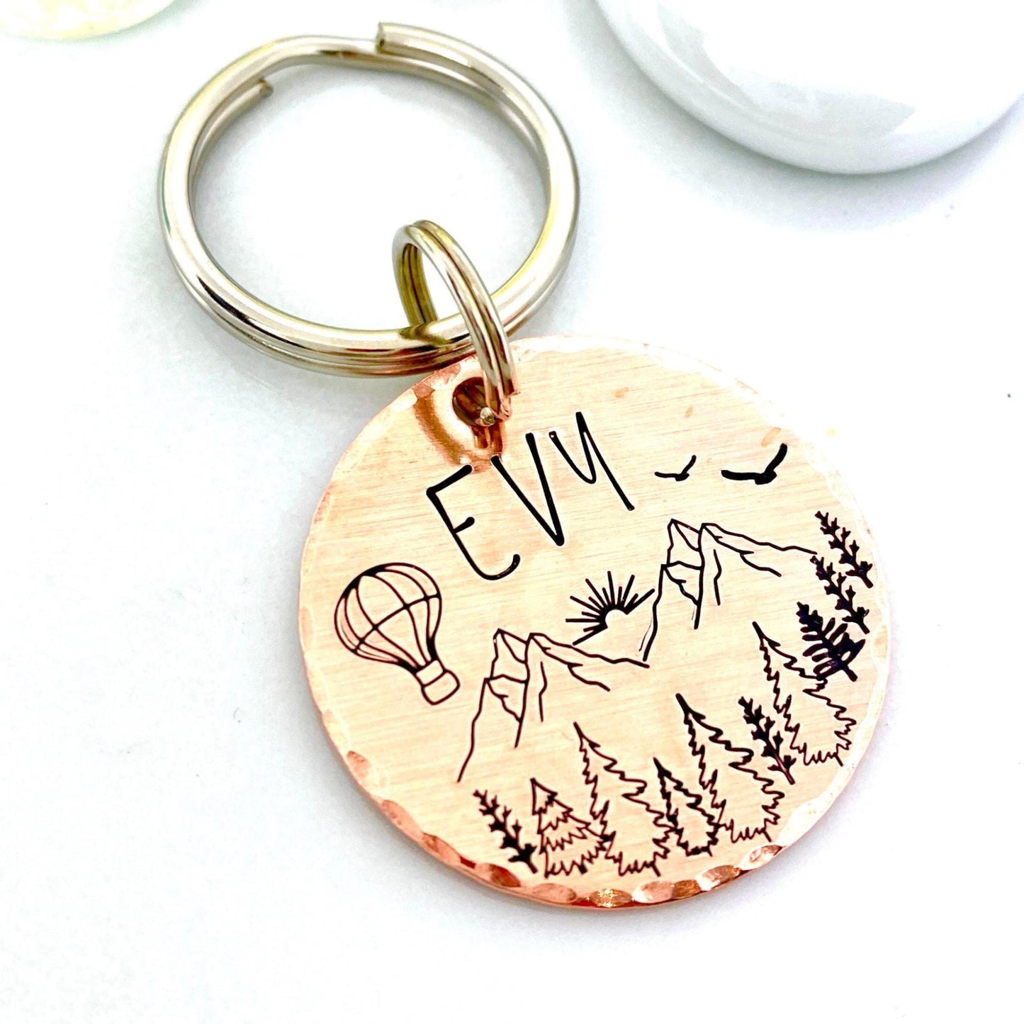 Dog ID Tag, Customizable Dog Tag, Copper Dog Tag