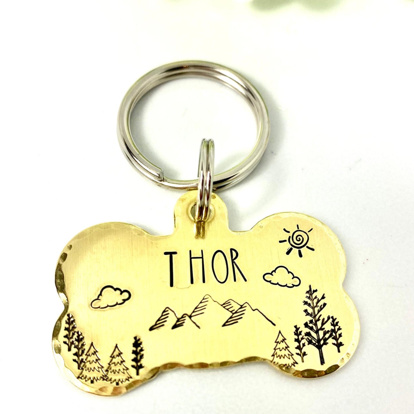 Personalized Dog Tag, Customizable Dog Tag, Dog Bone Tag