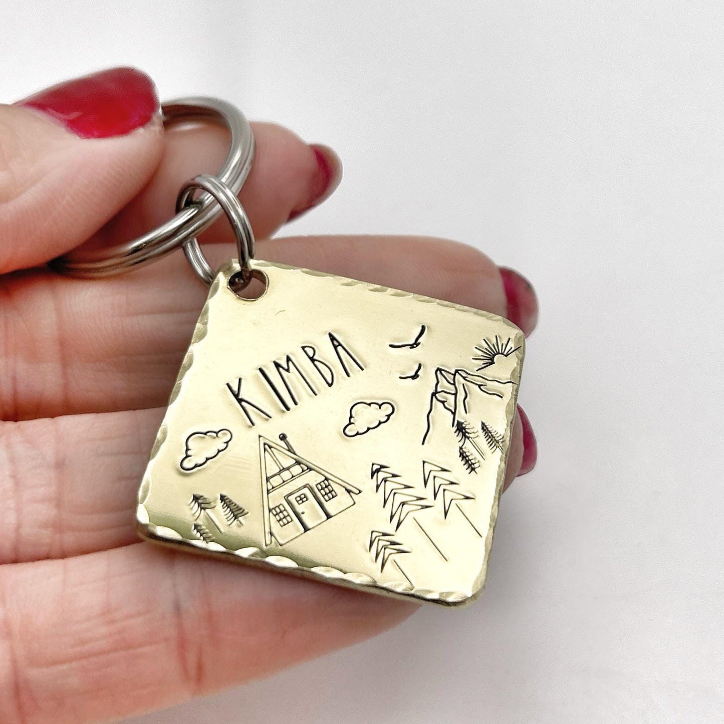Dog Tag, Personalized Dog ID Tag, Gold Dog Tag