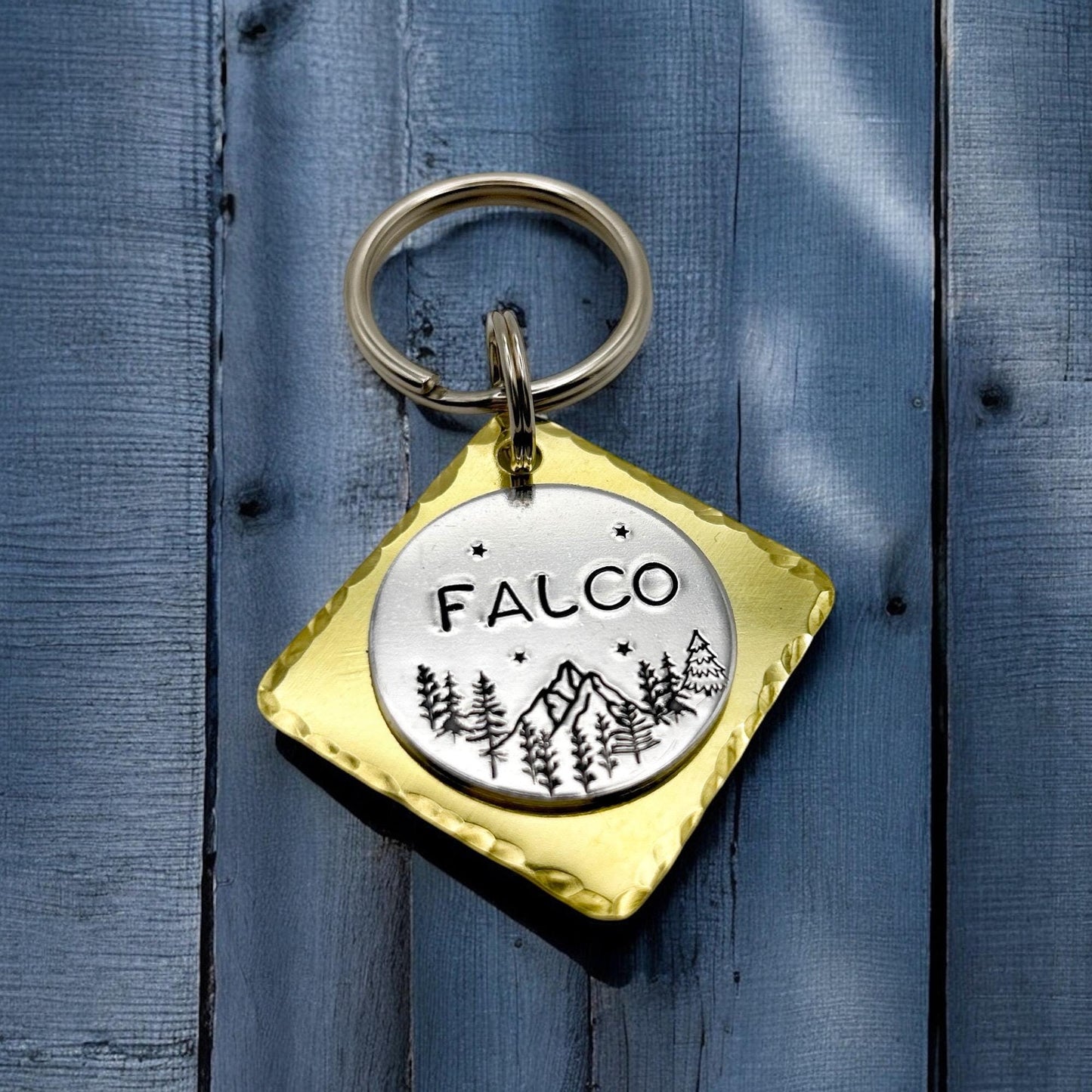 Personalized Dog Tag, Engraved Tag, Brass Tag