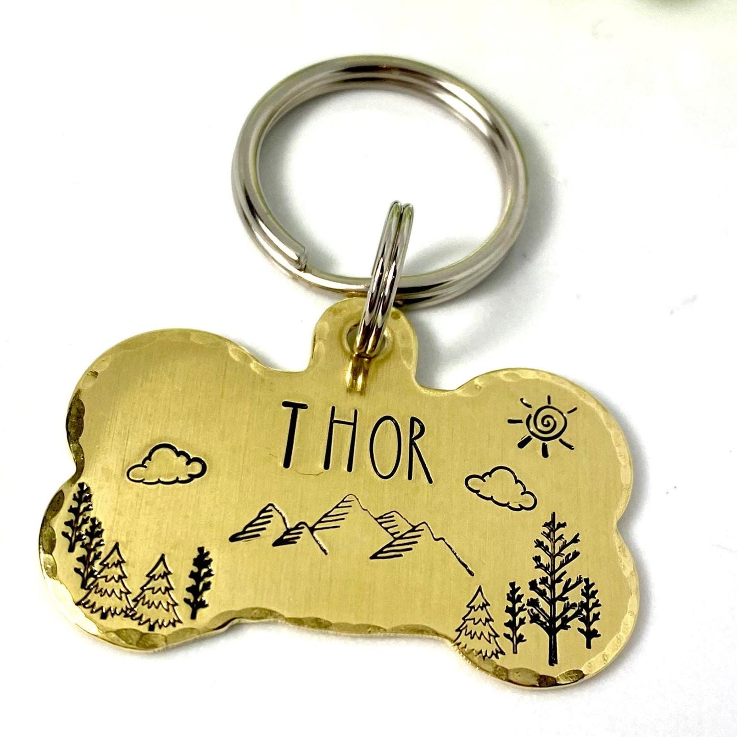 Personalized Dog Tag, Customizable Dog Tag, Dog Bone Tag