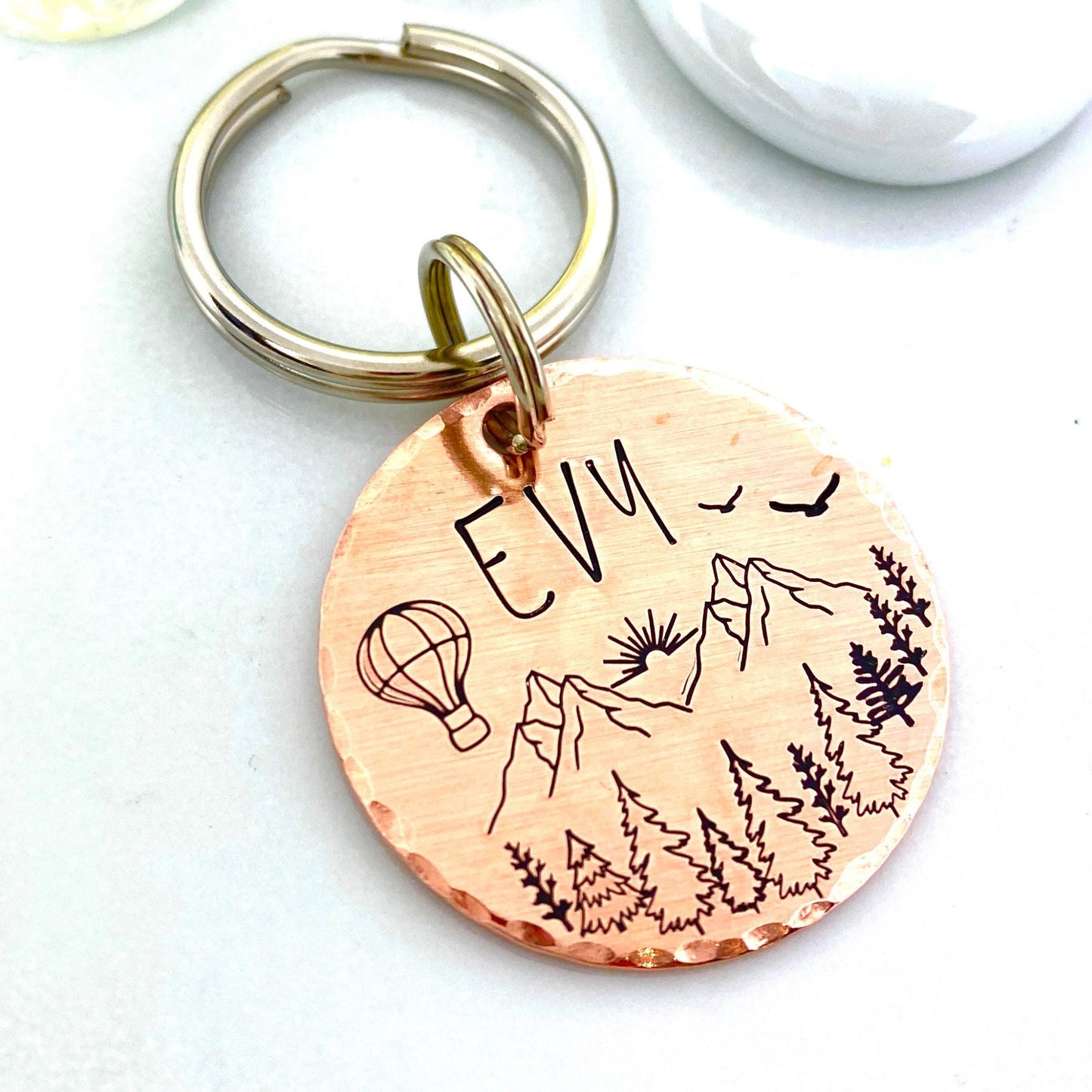 Dog ID Tag, Customizable Dog Tag, Copper Dog Tag