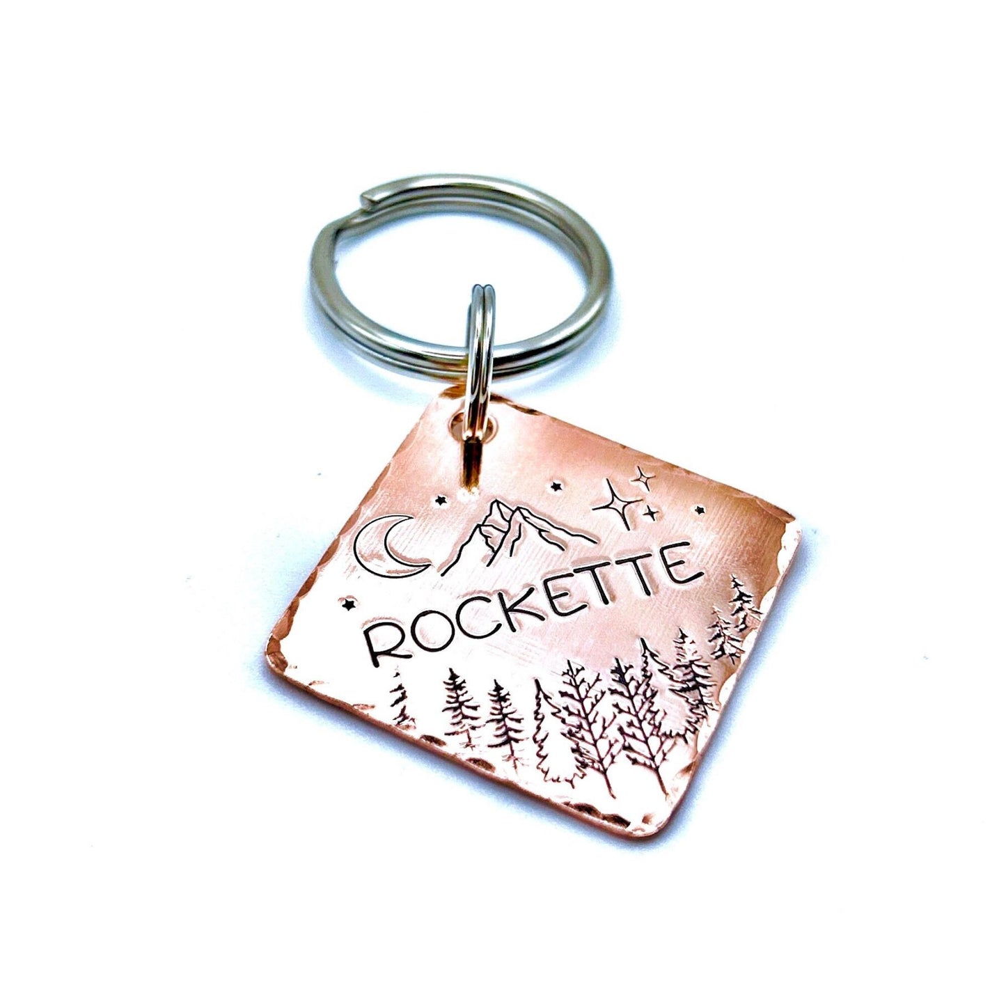 Dog Tag, Customizable Dog Tag, Copper Dog Tag