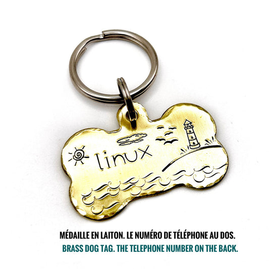 Personalized Dog Tag, Customizable Dog Tag, Dog Bone Tag