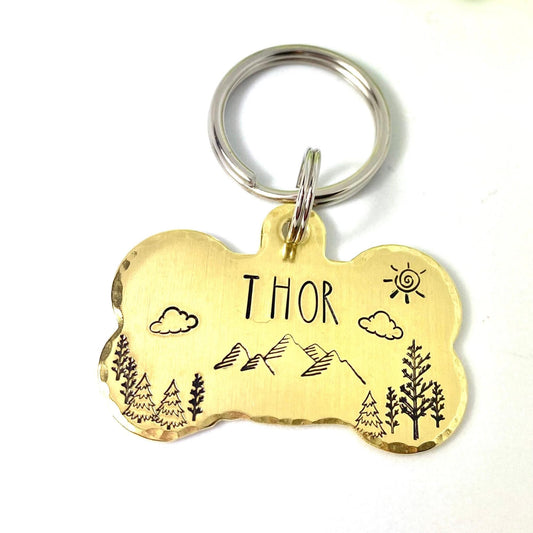 Personalized Dog Tag, Customizable Dog Tag, Dog Bone Tag