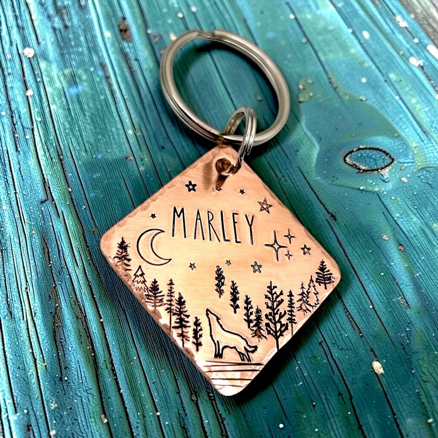 Dog Tag, Personalized Dog ID Tag, Gold Dog Tag