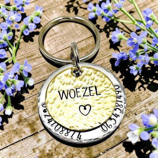 Médaille pour Chien Personnalisée, Médaille Gravée, Médaille d'Identité Chien