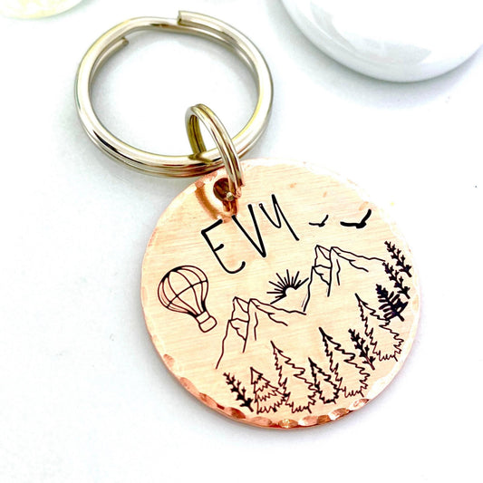 Dog ID Tag, Customizable Dog Tag, Copper Dog Tag